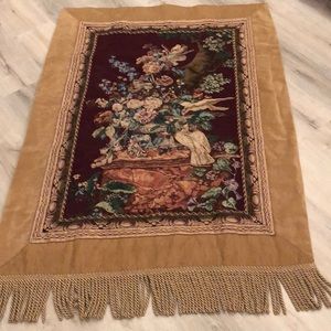 Tapestry.  36.5 “ wide by 53” long.